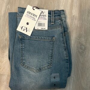 GLORIA VANDERBILT AMANDA SLIMMING JEAN SZ 6A CAREER EVERYDAY DATE NIGHT